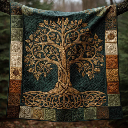 Eternal Roots Quilted Blanket GFTOMA8277