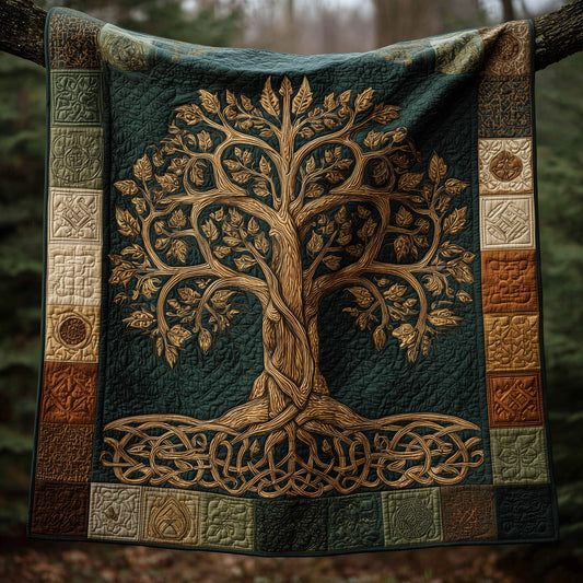 Eternal Roots Quilted Blanket GFTOMA8277