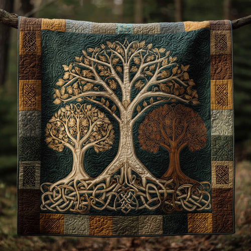 Eternal Roots Quilted Blanket GFTOMA8278