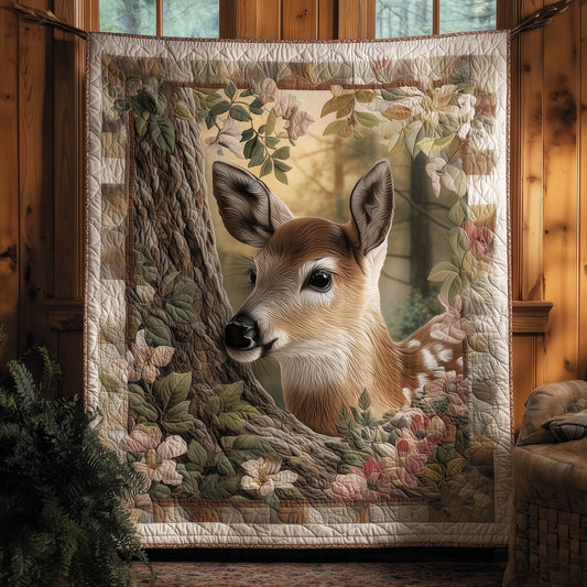 Deer Quilted Blanket GFTOMA8279