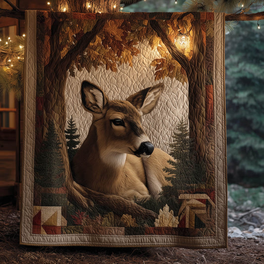 Deer Quilted Blanket GFTOMA8280