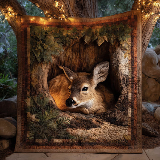 Deer Quilted Blanket GFTOMA8282
