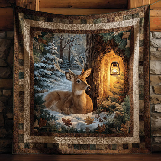 Deer Quilted Blanket GFTOMA8283