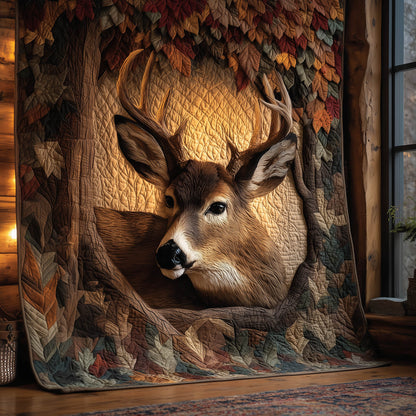 Deer Quilted Blanket GFTOMA8284