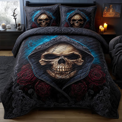 Dark Romance 3-Piece Quilted Bedding Set GFTOMA8334