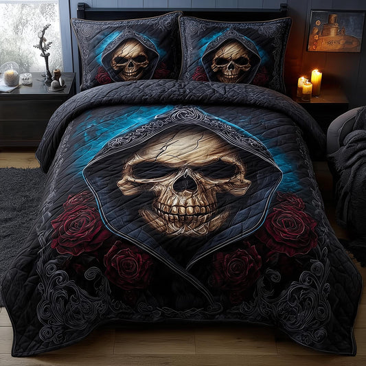 Dark Romance 3-Piece Quilted Bedding Set GFTOMA8334