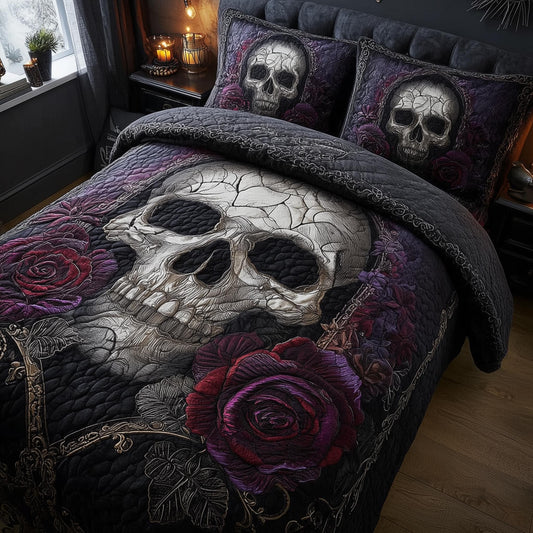 Dark Romance 3-Piece Quilted Bedding Set GFTOMA8336