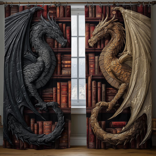 Eternal Dragon Quilted Curtains GFTOMA8409