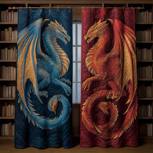 Eternal Dragon Quilted Curtains GFTOMA8411