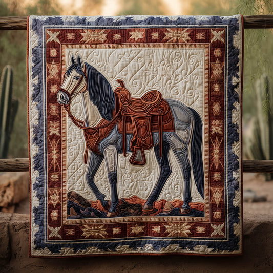 Rustic Rider Quilted Blanket GFTOMA8442