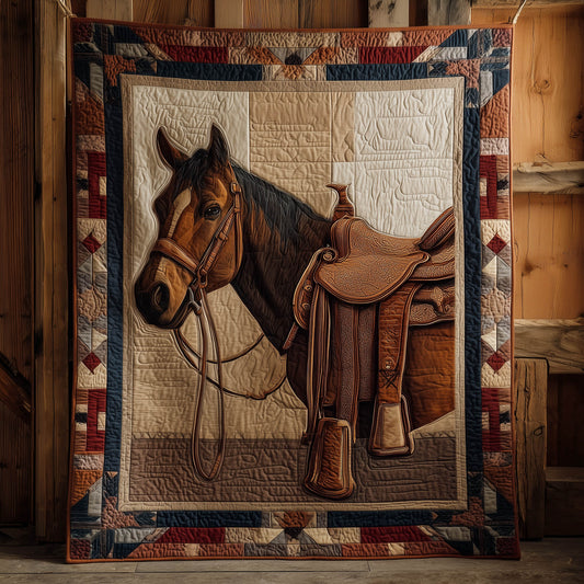 Rustic Rider Quilted Blanket GFTOMA8444