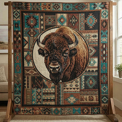 Bison Legacy Quilted Blanket GFTOMA8449
