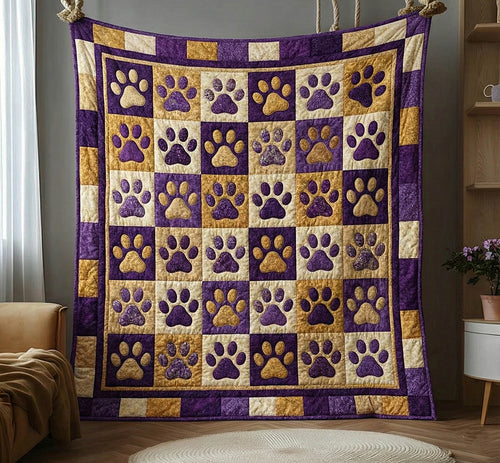 Paw Path Quilted Blanket GFTOMA8452