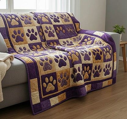 Paw Path Quilted Blanket GFTOMA8452
