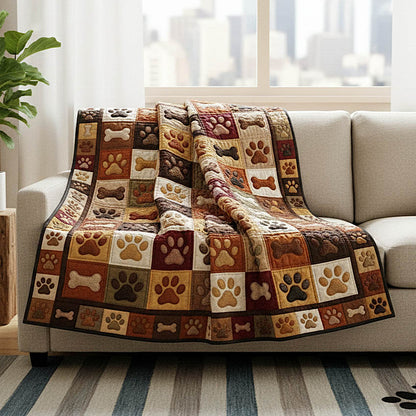 Paw Path Quilted Blanket GFTOMA8454