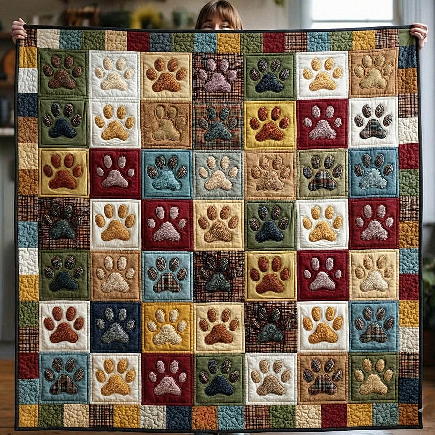 Paw Path Quilted Blanket GFTOMA8457