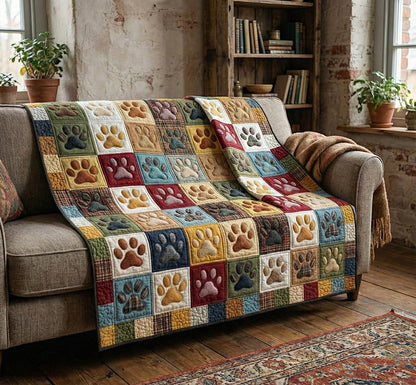 Paw Path Quilted Blanket GFTOMA8457