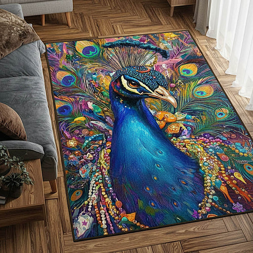 Peacock Area Rug GFTOMA8476