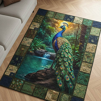 Peacock Area Rug GFTOMA8477