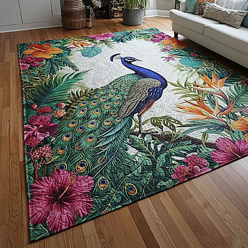 Peacock Area Rug GFTOMA8478 – Willow Quilt