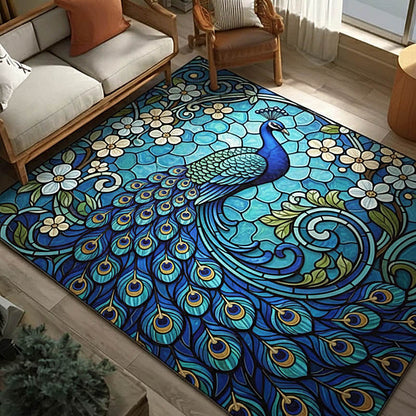 Peacock Area Rug GFTOMA8479