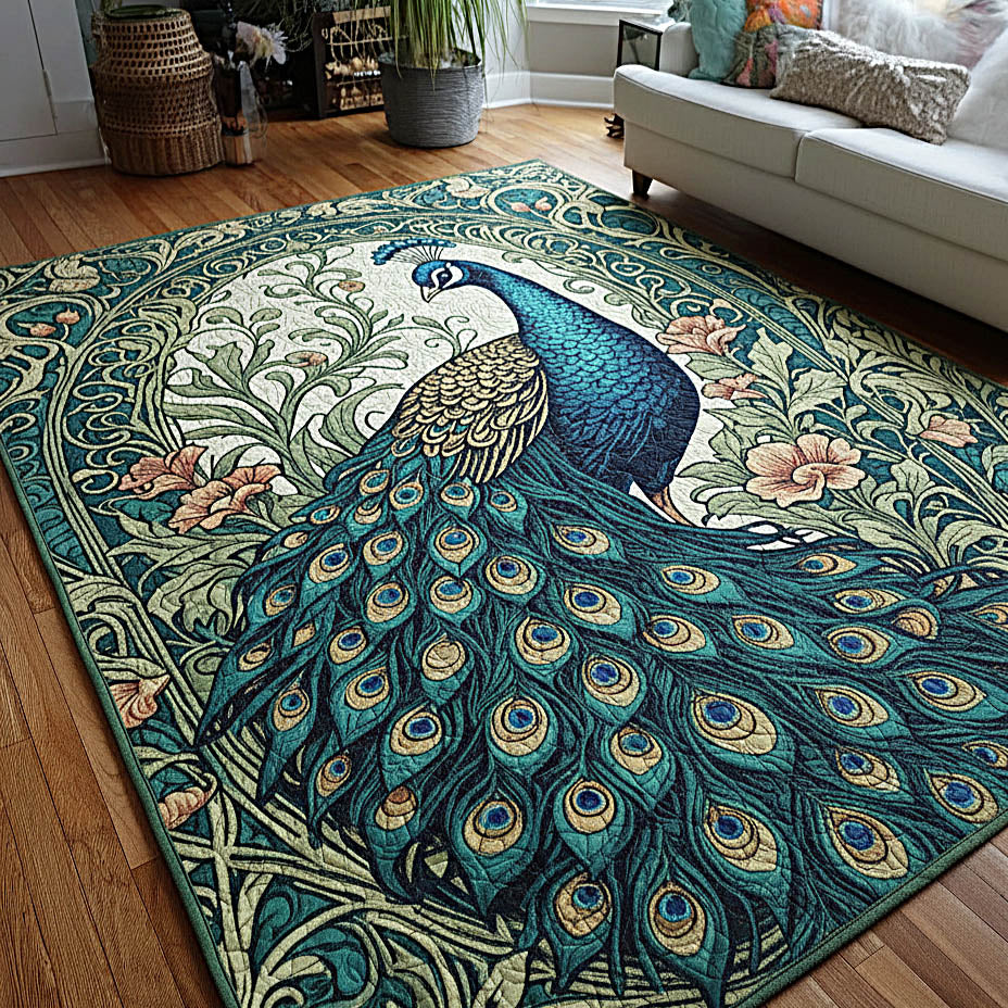 Peacock Area Rug GFTOMA8480