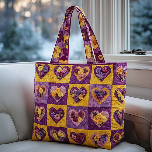 Roseheart Quilted Tote Bag GFTOMA8500