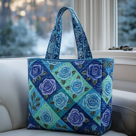 Blush Rose Quilted Tote Bag GFTOMA8502