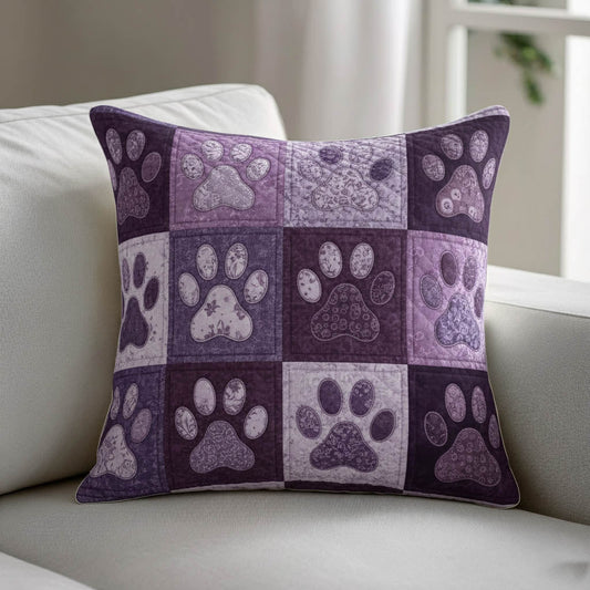 Paw Path Quilted Pillow Case GFTOMA8505