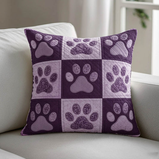 Paw Path Quilted Pillow Case GFTOMA8506