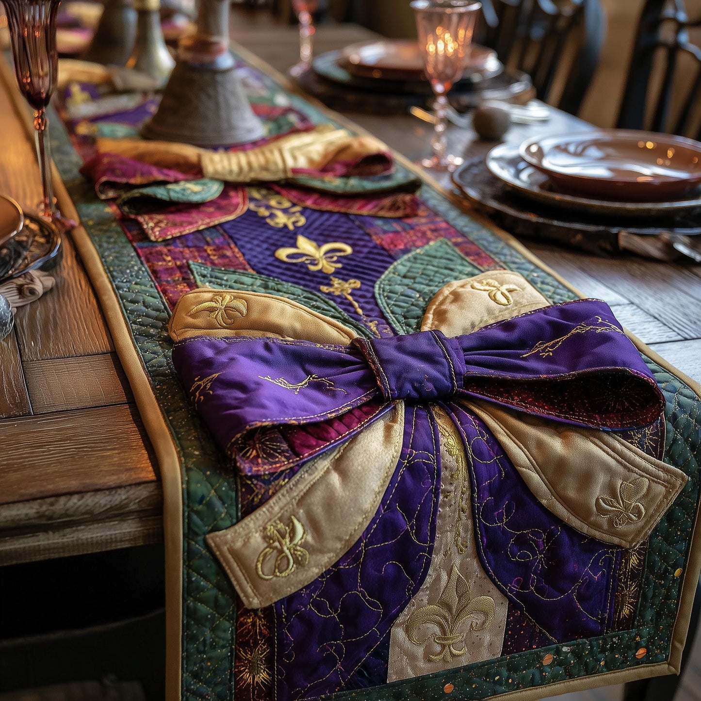 Festival Royale Quilted Table Runner GFTOMA8550