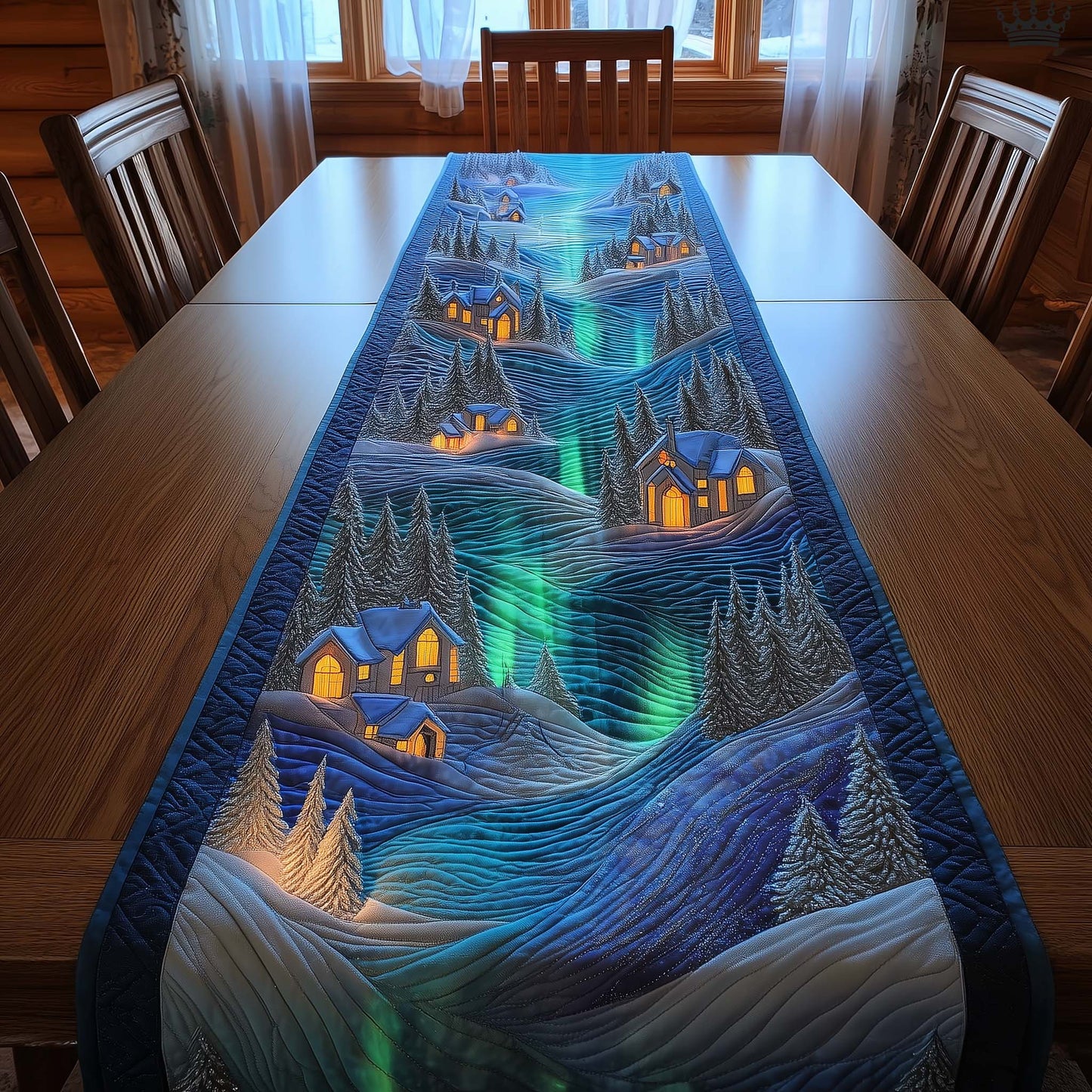 Celestial Lights Quilted Table Runner GFTOMA8690