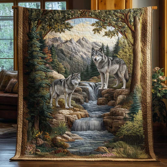 Wildwood Spirit Quilted Blanket GFTOMA8702