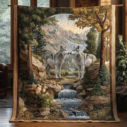 Wildwood Spirit Quilted Blanket GFTOMA8703