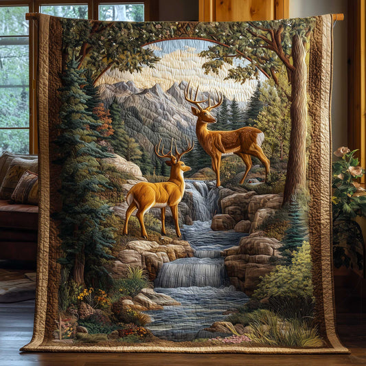Wildwood Spirit Quilted Blanket GFTOMA8705