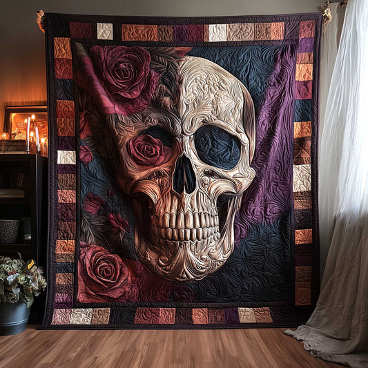 Mystique Skull Quilted Blanket GFTOMA8848