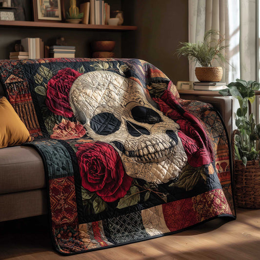 Mystique Skull Quilted Blanket GFTOMA8849