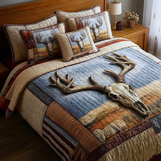 Trailblazer Spirit 3-Piece Quilted Bedding Set GFTOMA8898