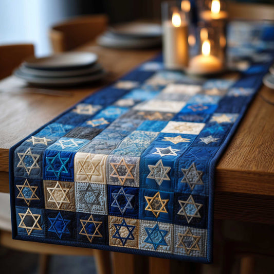 David Emblem Quilted Table Runner GFTOMA8956