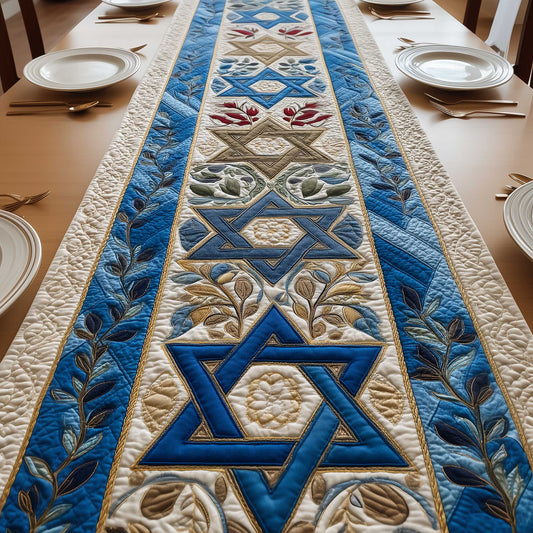 David Emblem Quilted Table Runner GFTOMA8958