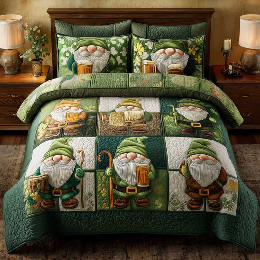 Irish Blessings 3-Piece Quilted Bedding Set GFTOMA8969