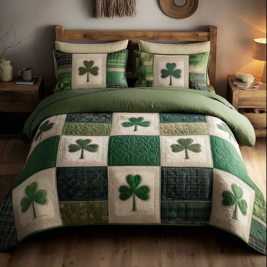 Irish Blessings 3-Piece Quilted Bedding Set GFTOMA8971