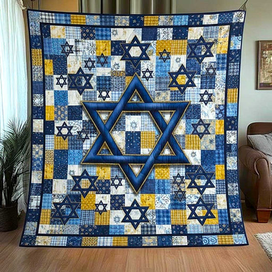 David Emblem Quilted Blanket GFTOMA9001