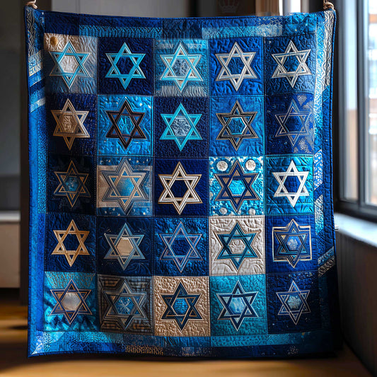 David Emblem Quilted Blanket GFTOMA9003