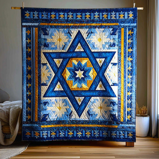 Star of David Quilted Blanket GFTOMA9004