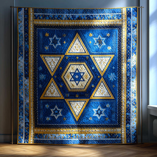Star of David Quilted Blanket GFTOMA9005
