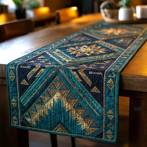 Ancient Weave Quilted Table Runner GFTOMA9164