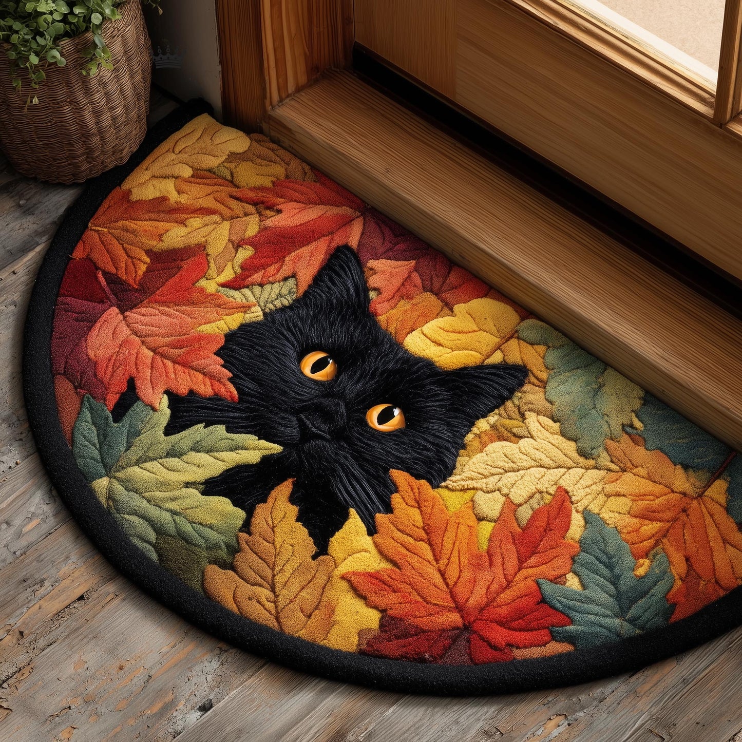 Playful Cats Quilted Welcome Mat GFTOMA9261