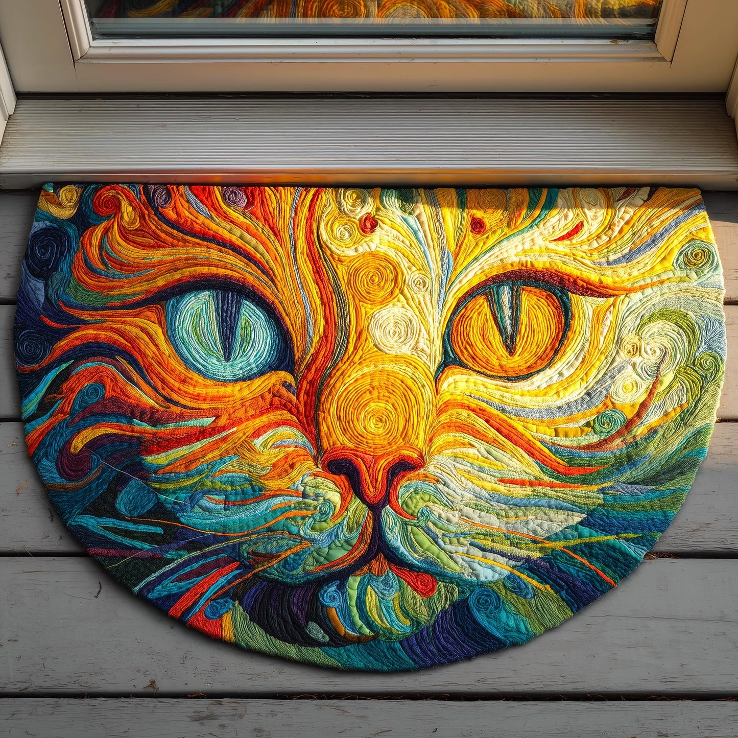 Whisker Paws Quilted Welcome Mat GFTOMA9262