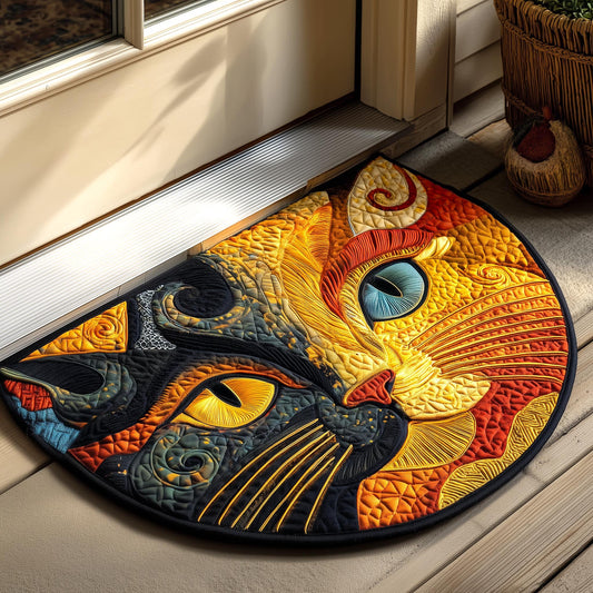 Purrfect Patch Quilted Welcome Mat GFTOMA9265